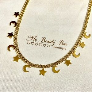 Gold Celestial Necklace